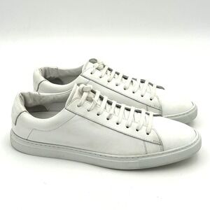 Oliver Cabell Low 1 Leather Sneakers White Size 39 US 6 Italy Made Retail $199